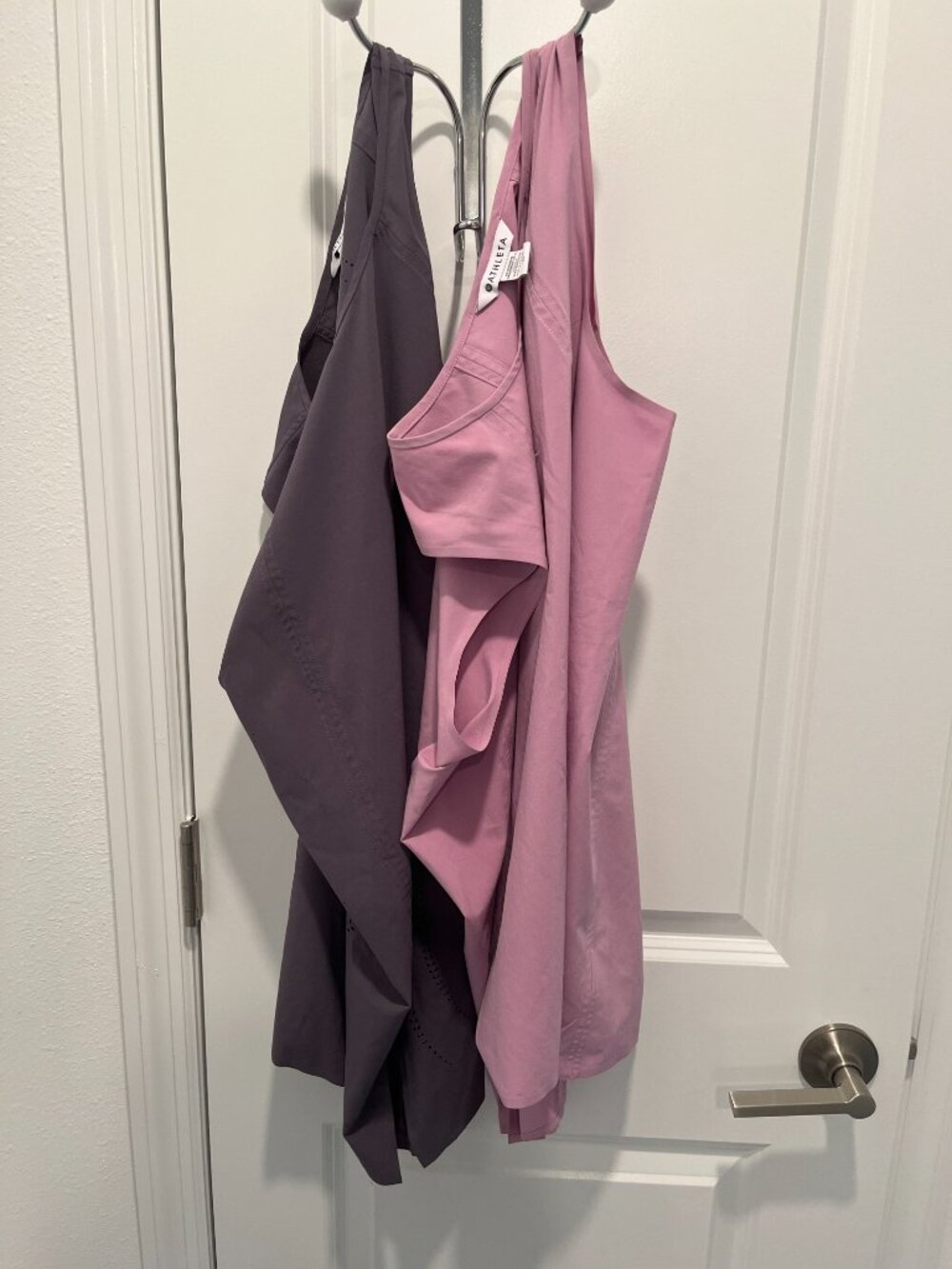 Athleta sleeveless Tanks x 2, size L